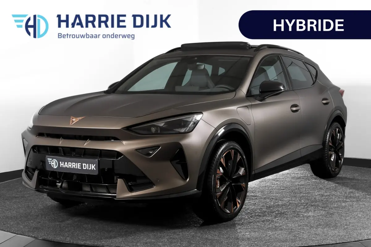 1.5 TSI e-Hybrid 272 PK VZ Extreme | Bronze Matt | S/K-Panodak | Sennheiser | Elek. stoelen | Matrix LED | Adapt. Cruise | Stoel-+stuurverw. | Camera | NAV+App. Connect | Elek. Klep | LM 19"