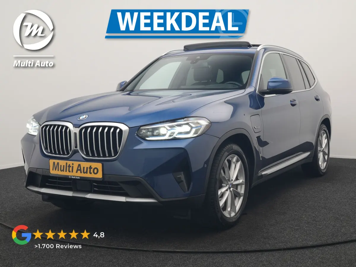 xDrive30e FACELIFT High Executive PHEV 293pk Dealer O.H | Trekhaak Af Fabriek | Panodak | Head Up | Adaptive Cruise | Camera | Laser LED | Hifi Audio | Lederen Sportstoelen Memory & Ventilat