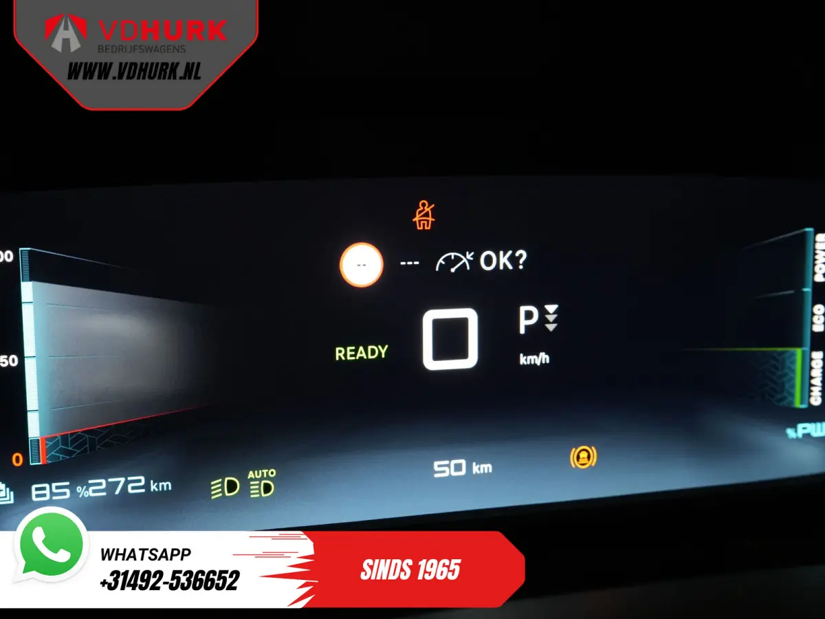 50 kWh 345 km WLTP L2 Carplay/ Snellader/ Standkachel/ 3Pers/ Navi/ Camera/ Cruise/ PDC
