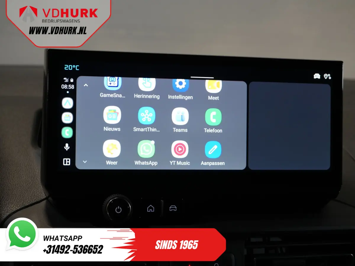 50 kWh 345 km WLTP L2 Carplay/ Snellader/ Standkachel/ 3Pers/ Navi/ Camera/ Cruise/ PDC