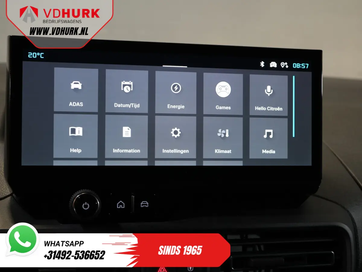 50 kWh 345 km WLTP L2 Carplay/ Snellader/ Standkachel/ 3Pers/ Navi/ Camera/ Cruise/ PDC