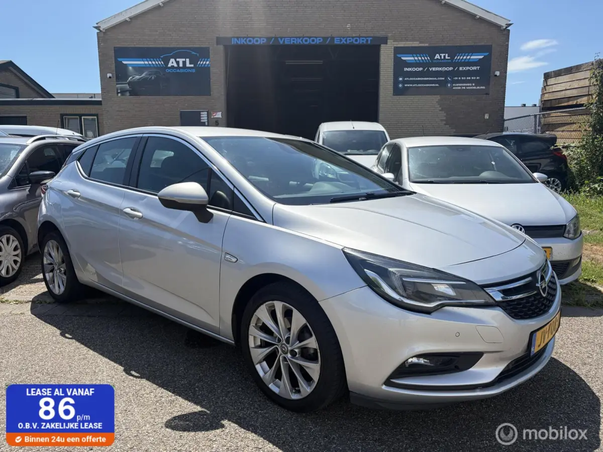 Opel Astra 2016 Benzine Handgeschakeld leasen