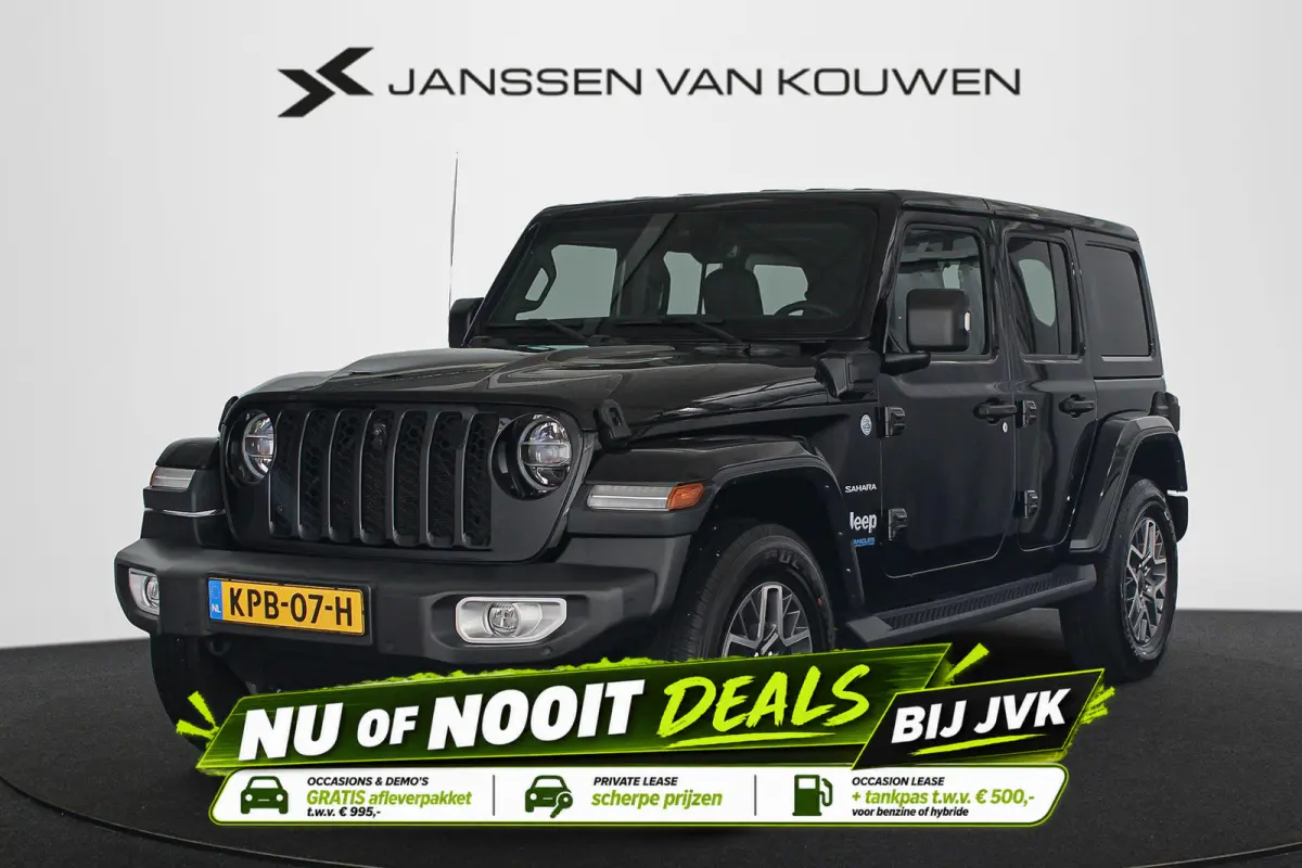 4xe 380 Sahara Leder Stoelverwarming Off-Road Camera