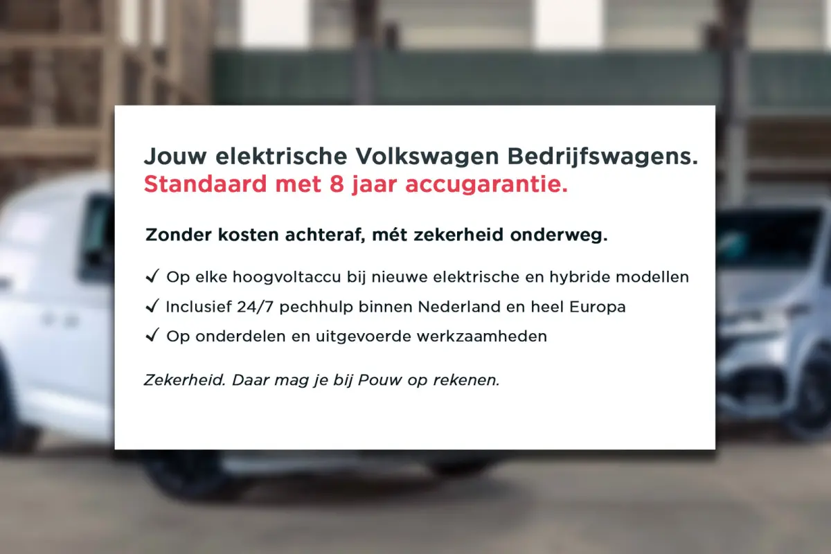 286pk Bulli Limited Edition 79 kWh | Stoelen Pakket | Schuifdeur Pakket