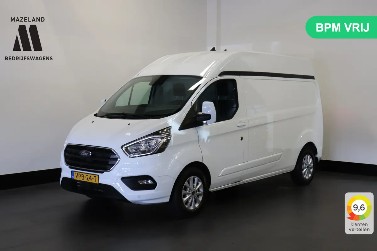2.0 TDCI 130PK L2H2 Automaat EURO 6 - Airco - Navi - Cruise - € 20.900,- Excl.