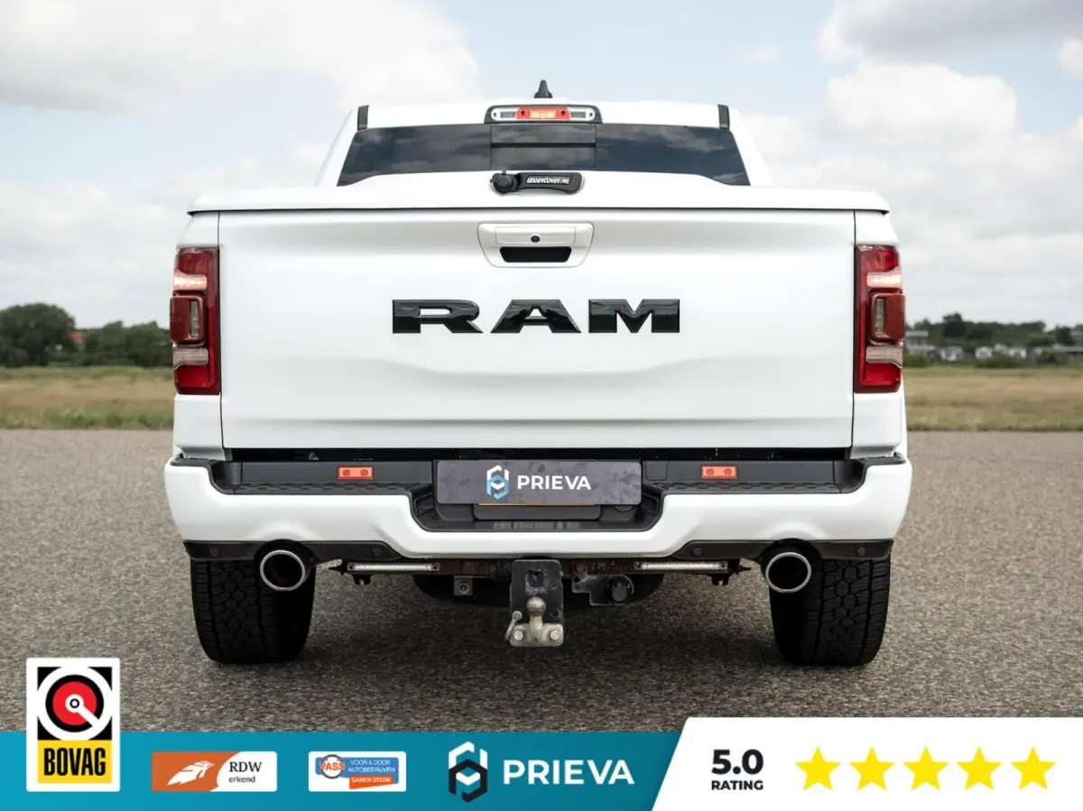 1500 4X4 Dodge Ram 1500 LARAMIE 5.7 V8 HEMI 4x4 | Prins LPG|Euro 6|H&K Audio|Lucht|360°|3.500 kg Trek|