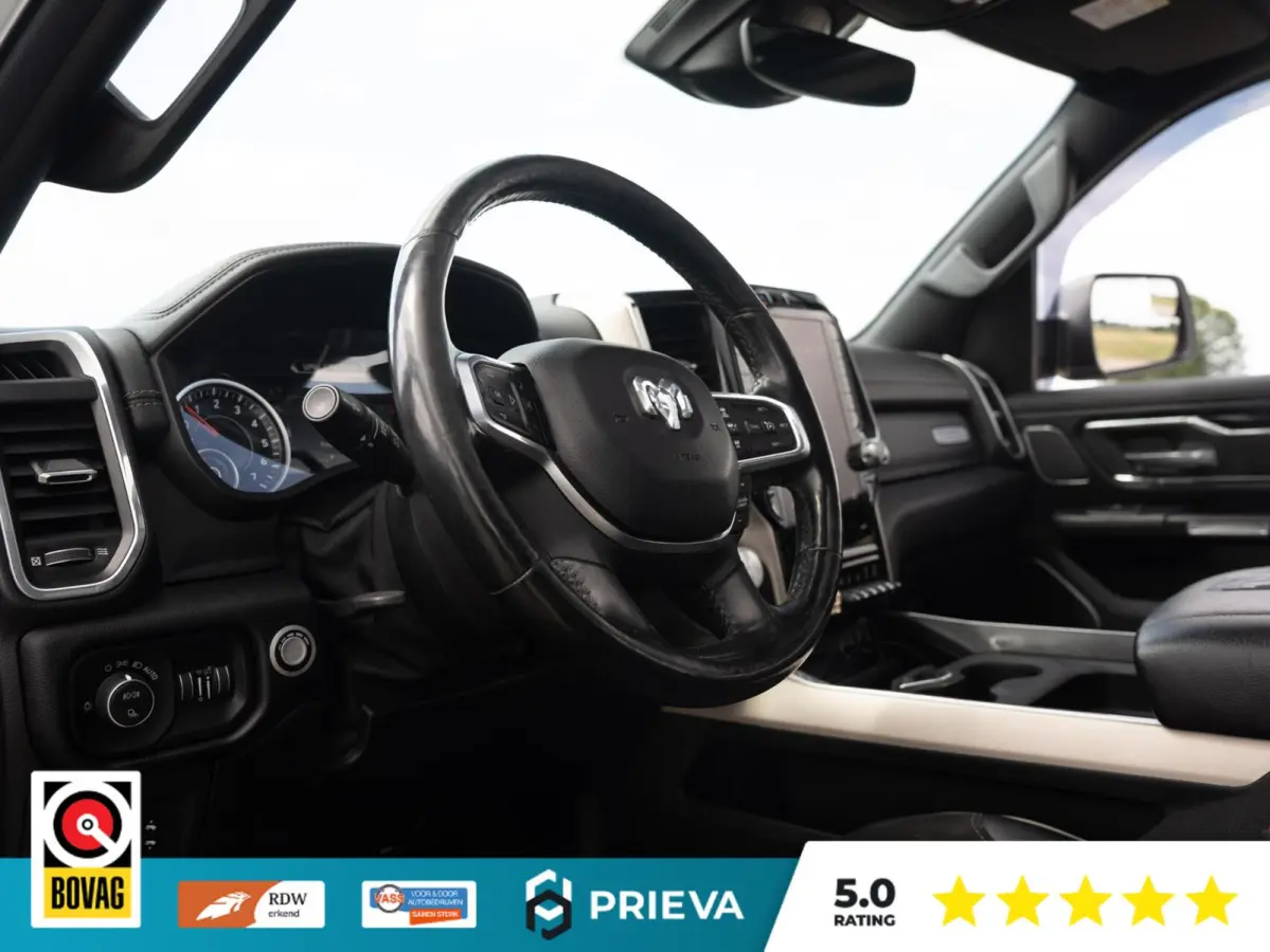 1500 4X4 Dodge Ram 1500 LARAMIE 5.7 V8 HEMI 4x4 | Prins LPG|Euro 6|H&K Audio|Lucht|360°|3.500 kg Trek|