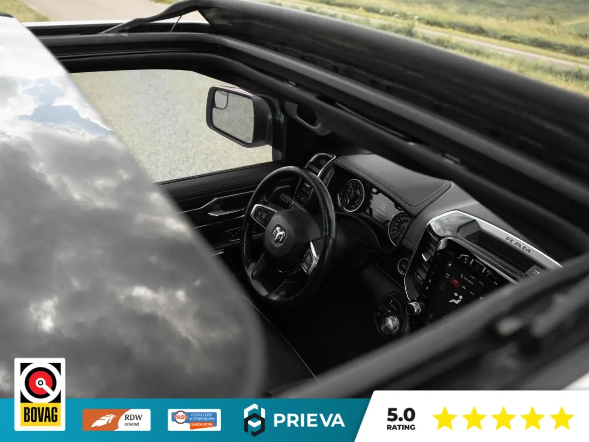 1500 4X4 Dodge Ram 1500 LARAMIE 5.7 V8 HEMI 4x4 | Prins LPG|Euro 6|H&K Audio|Lucht|360°|3.500 kg Trek|