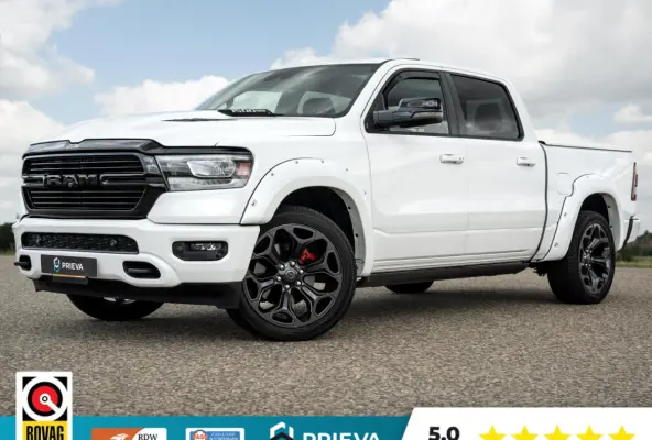 1500 4X4 Dodge Ram 1500 LARAMIE 5.7 V8 HEMI 4x4 | Prins LPG|Euro 6|H&K Audio|Lucht|360°|3.500 kg Trek|
