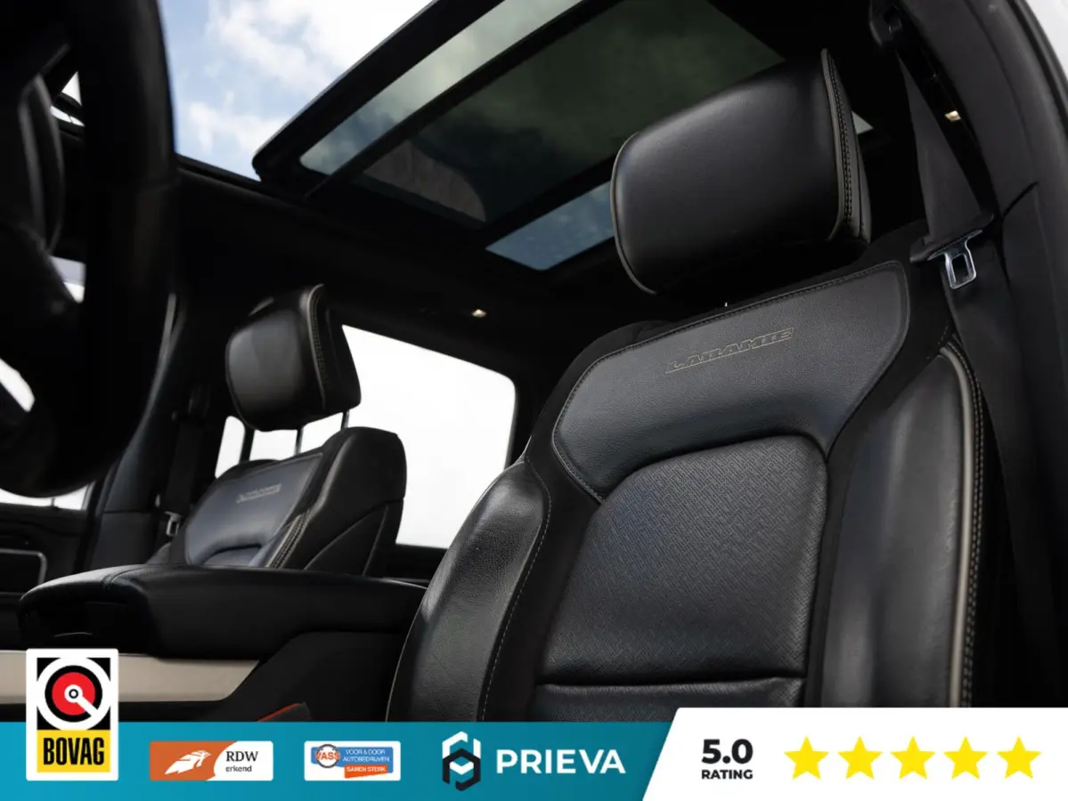 1500 4X4 Dodge Ram 1500 LARAMIE 5.7 V8 HEMI 4x4 | Prins LPG|Euro 6|H&K Audio|Lucht|360°|3.500 kg Trek|