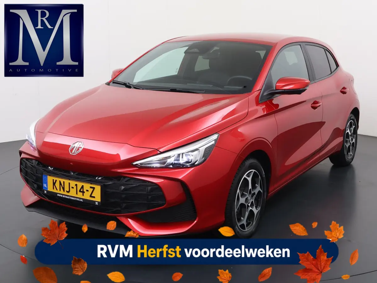 1.5 Hybrid+ Luxury VAN:22.900,- VOOR:19.877,- UW HERFSTVOORDEEL:3.023,- ONDERHOUD GEHAD BIJ DEALER, DIRECT LEVERBAAR | 7 JAAR MG FABRIEKS GARANTIE TM 02-2032 | STOEL + STUURVERWARMING | 360 