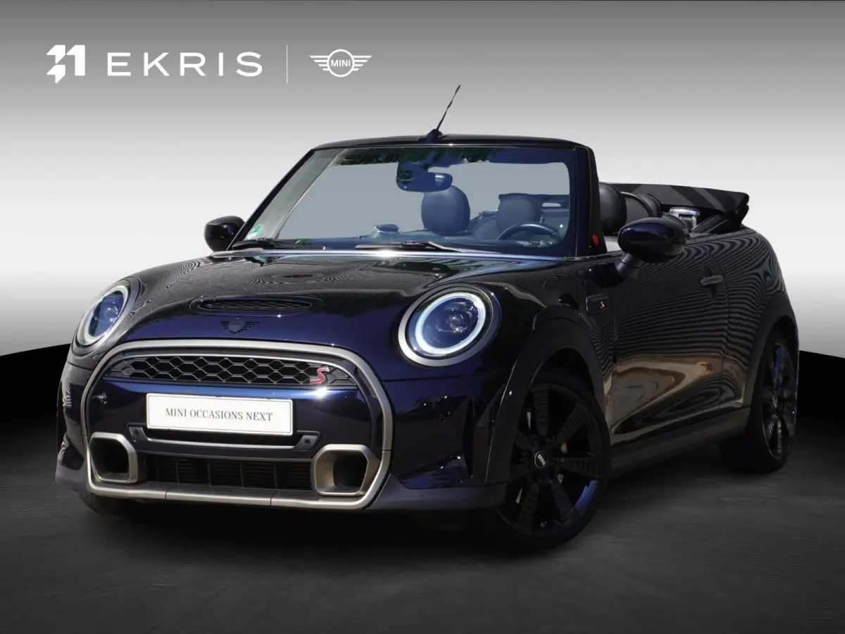 S | Resolute Edition | Stuurwielrand verwarmd | Harman-Kardon sound system | MINI Head-Up Display | Elektrisch verwarmde voorstoelen | Softtop MINI Yours