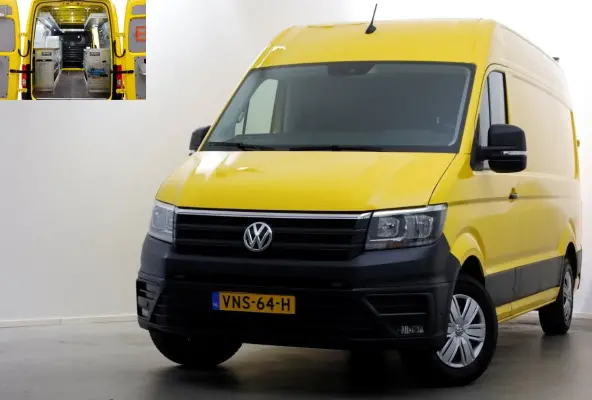 35 2.0 TDI 140pk L3H3 (L2H2) Highline Servicewagen Inrichting/230V/Standkachel 02-2022