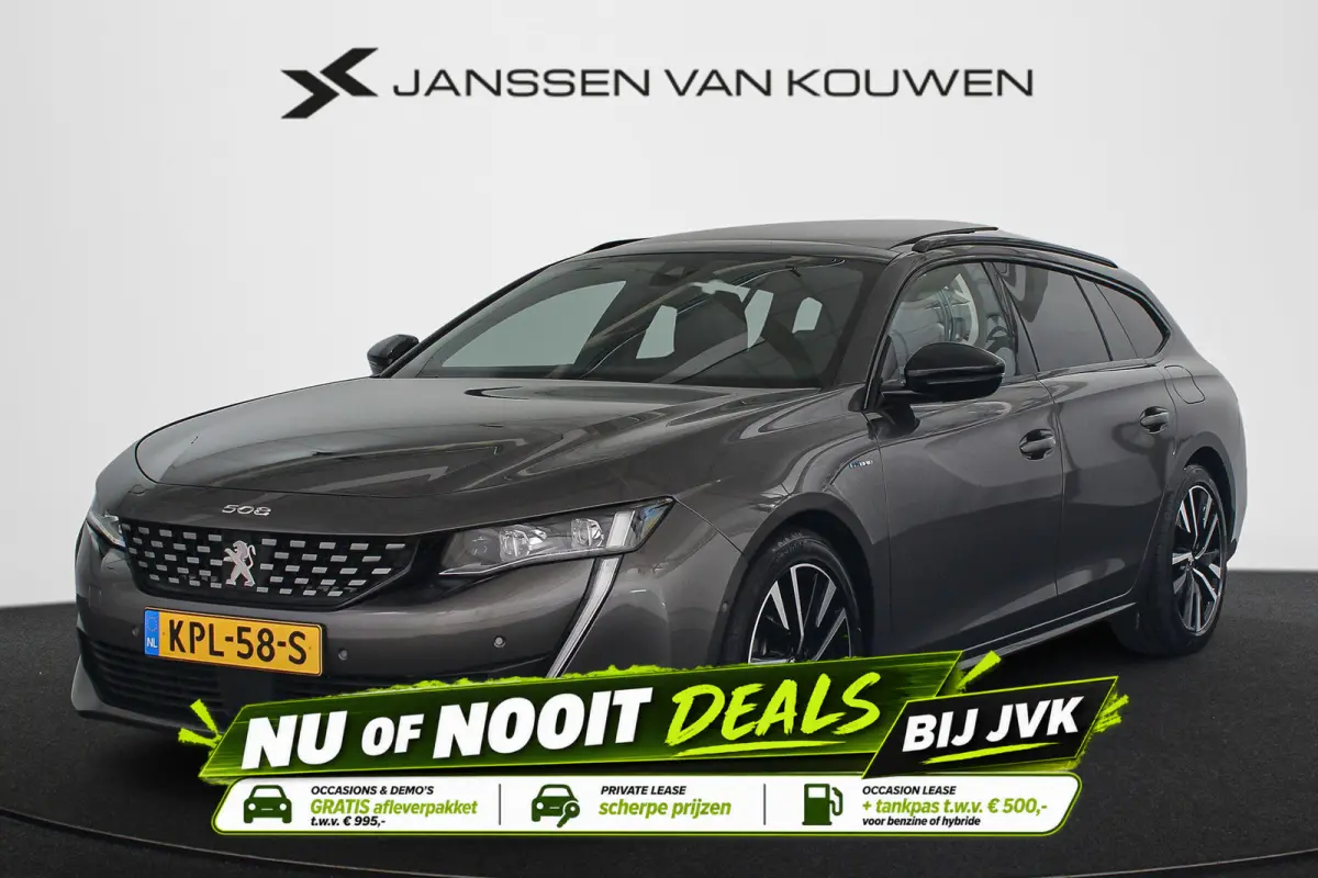 1.6 HYbrid GT Line 225PK Panoramadak Nappa Leder Trekhaak Massage