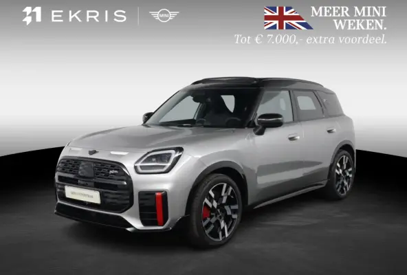 JCW Countryman ALL4 JCW | Pakket XL | Trekhaak | Panoramadak | Elektrisch verstelbare stoelen | Driving Assistant Professional | Head-Up Display | Harman Kardon