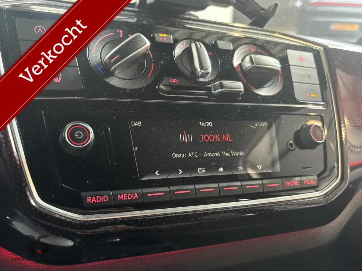 Up! GTI 1.0 TSI 115 pk | Airco | Cruise | PDC | 17" | DAB | Sfeerverl | Org NL |