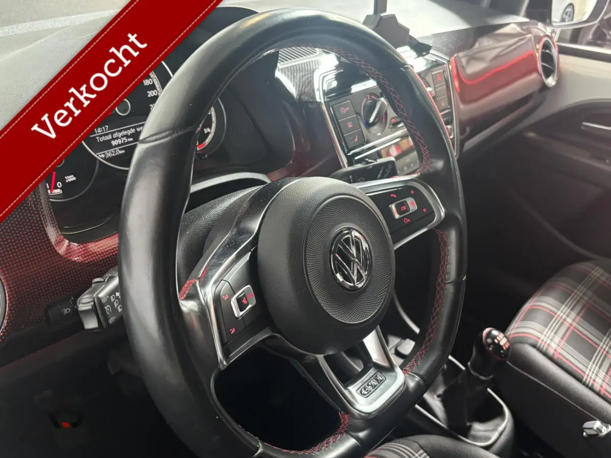 Up! GTI 1.0 TSI 115 pk | Airco | Cruise | PDC | 17" | DAB | Sfeerverl | Org NL |