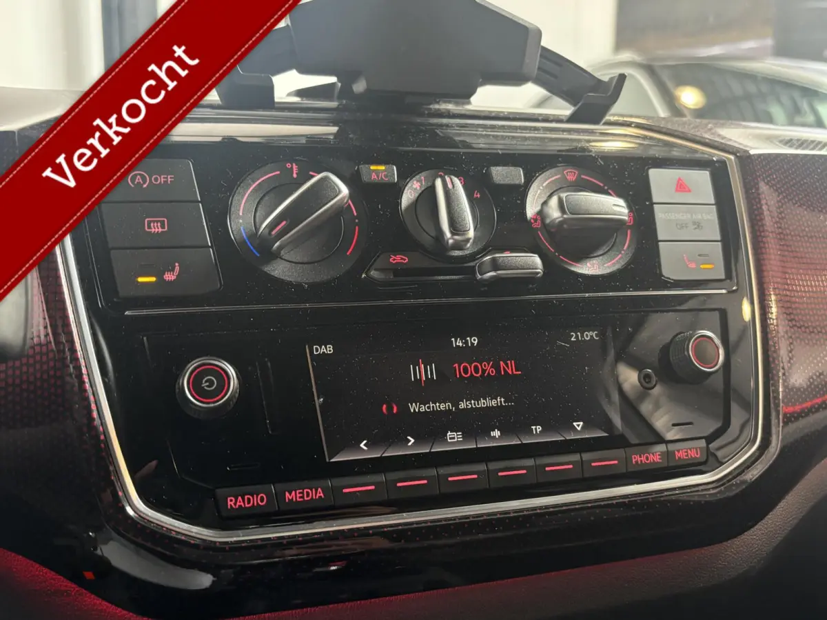 Up! GTI 1.0 TSI 115 pk | Airco | Cruise | PDC | 17" | DAB | Sfeerverl | Org NL |