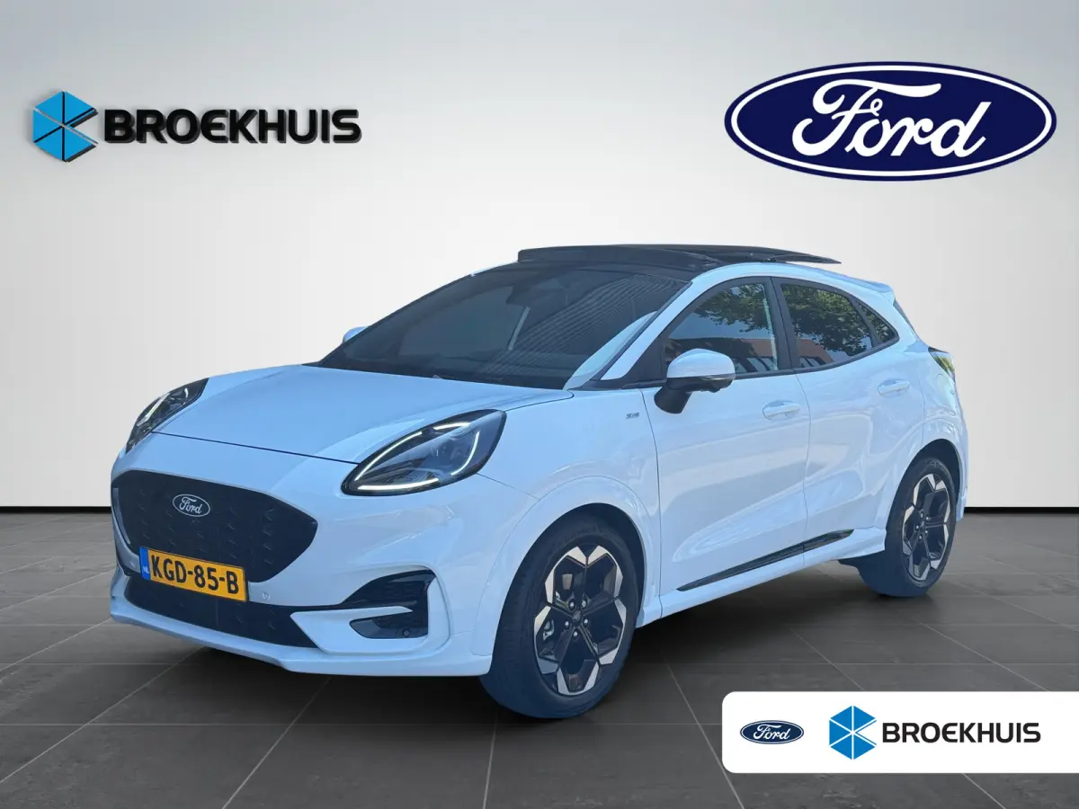 1.0 EcoBoost ST-Line X 125pk | Incl 5 jaar/100.000km Garantie | Panoramadak | Driver Assistance- & Winter Pack | Elekt. Achterklep |