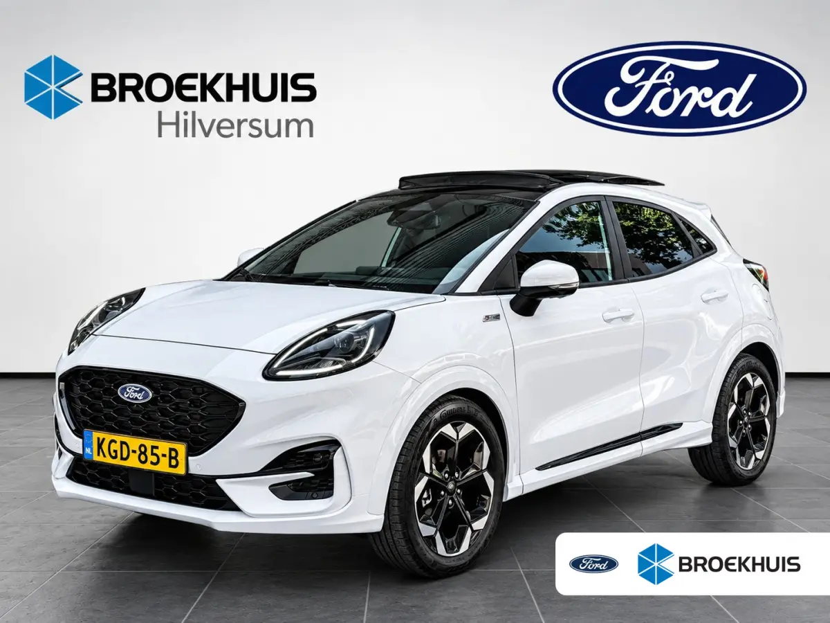 1.0 EcoBoost ST-Line X 125pk | Incl 5 jaar/100.000km Garantie | Panoramadak | Driver Assistance- & Winter Pack | Elekt. Achterklep |
