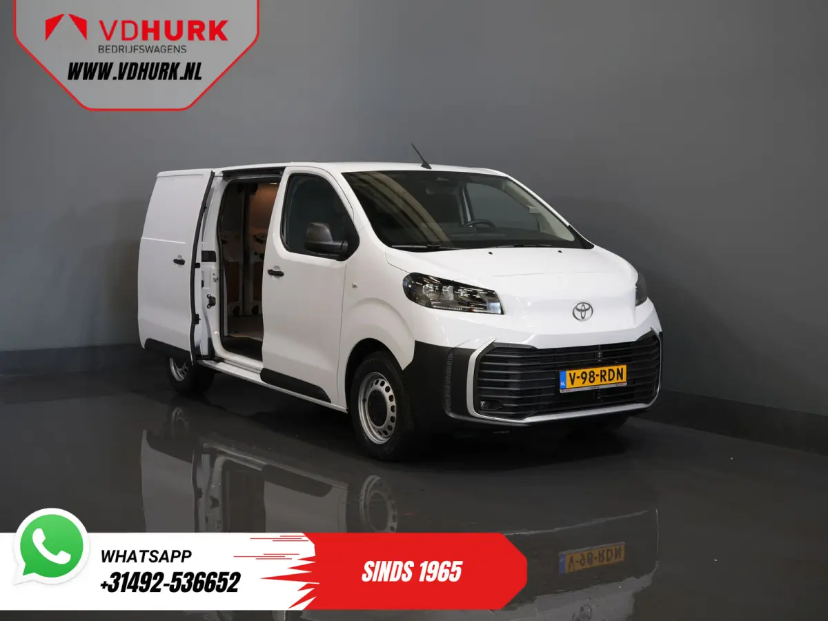 e-ProAce 230 km WLTP Adapt.Cruise/ Standkachel/ Stuurverw./ Carplay/ Airco/ Camera/ PDC