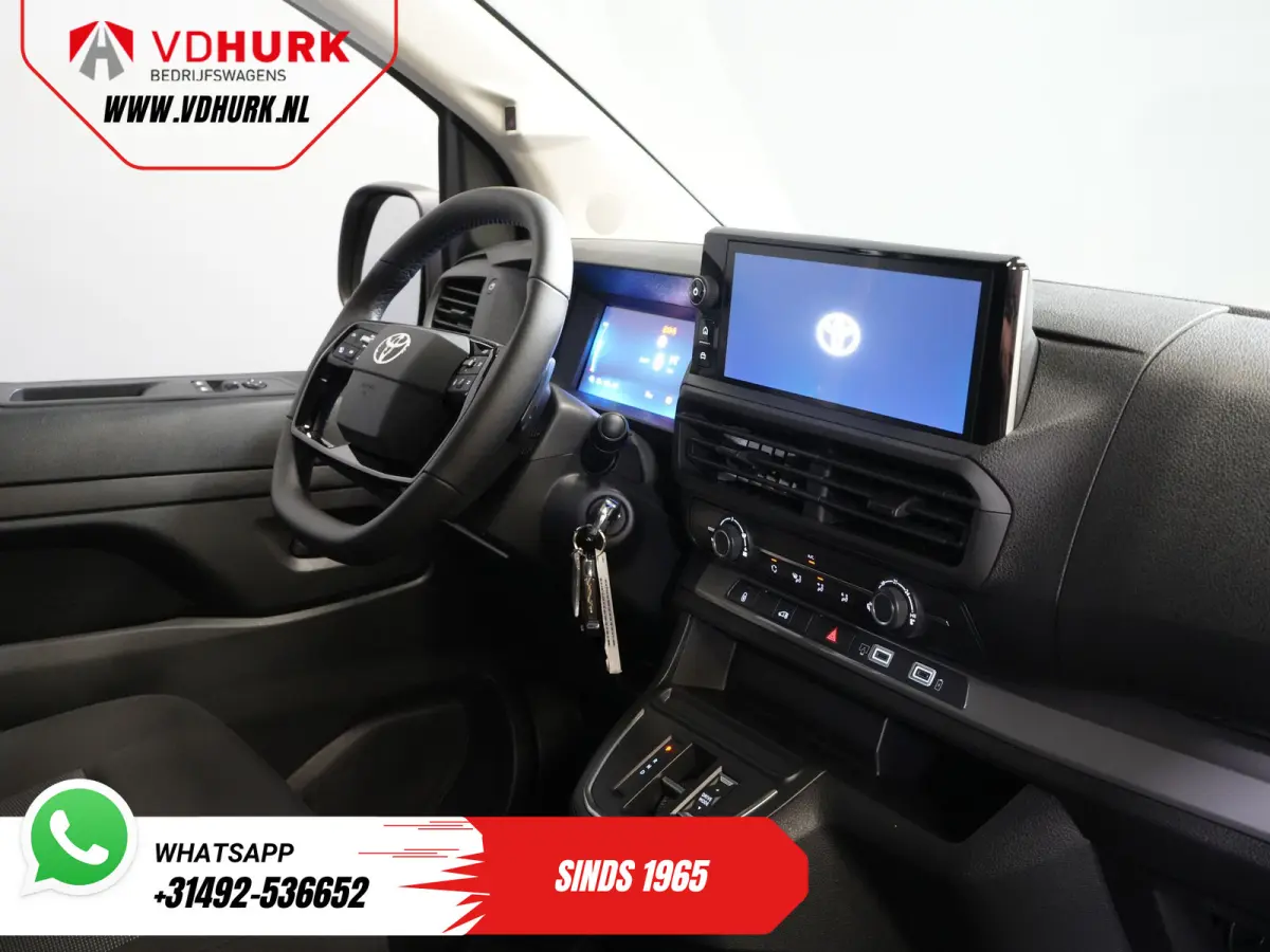 e-ProAce 230 km WLTP Adapt.Cruise/ Standkachel/ Stuurverw./ Carplay/ Airco/ Camera/ PDC