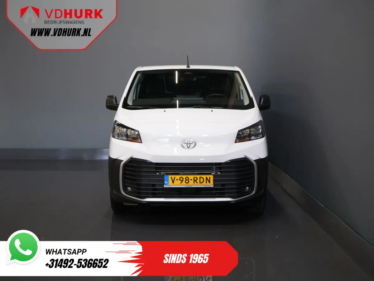 e-ProAce 230 km WLTP Adapt.Cruise/ Standkachel/ Stuurverw./ Carplay/ Airco/ Camera/ PDC