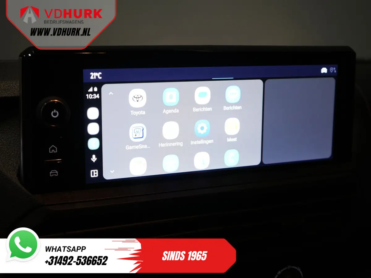 e-ProAce 230 km WLTP Adapt.Cruise/ Standkachel/ Stuurverw./ Carplay/ Airco/ Camera/ PDC