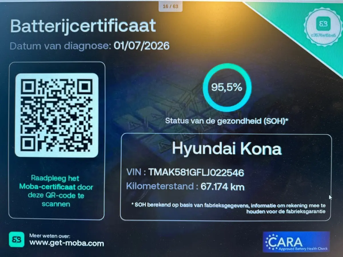 EV Premium 64 kWh WARMTEPOMP SOH96% ORG NL|CAMERA|MEMORYSEAT|BLINDSPOT|STOEL+STUURVRM|LEER|LANE.ASSIST|ADAPT.CRUISE|