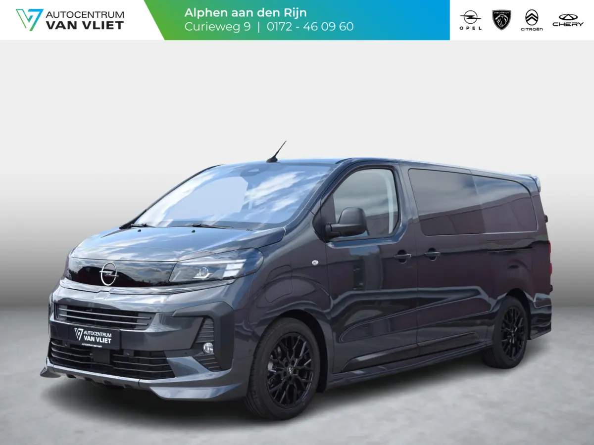 Vivaro-e 75kWh | STX Sport | Mooiste  bus van NL (!) | Lederen bekleding | Spoilerpakket | 18 inch Lichtmetalen velgen | Dynamic Comfort NAV Pakket | Winterpakket | 2x schuifdeur | Betimmeri