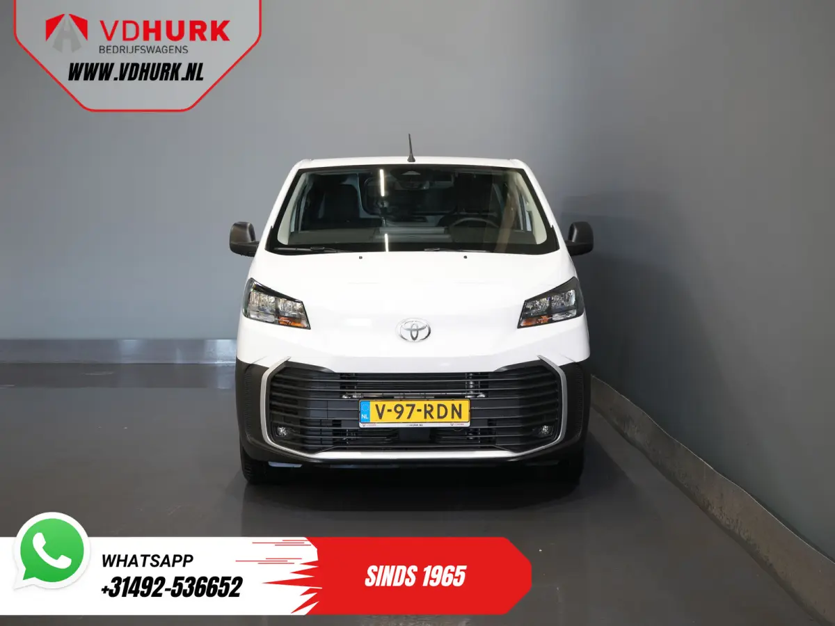 e-ProAce 230 km WLTP Adapt.Cruise/ Standkachel/ Stuurverw./ Carplay/ Airco/ Camera/ PDC