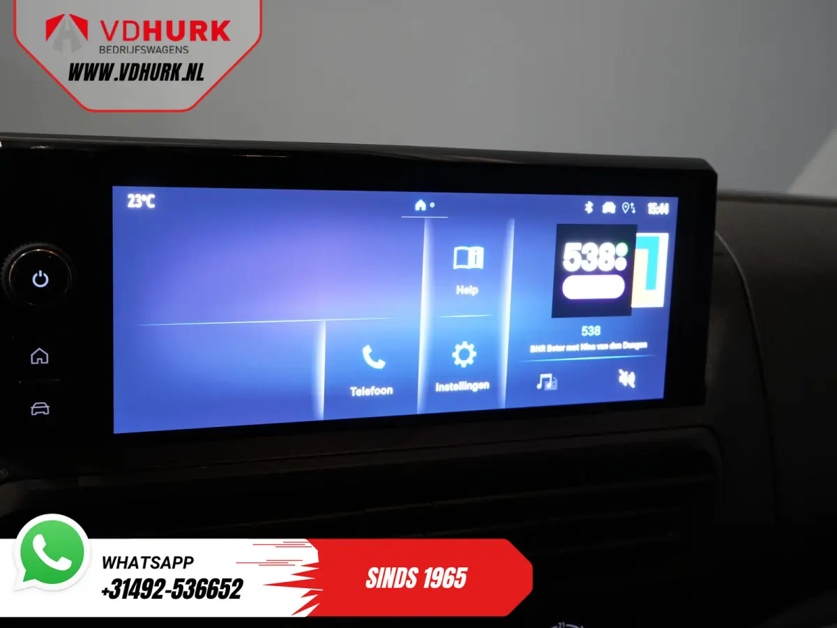 e-ProAce 230 km WLTP Adapt.Cruise/ Standkachel/ Stuurverw./ Carplay/ Airco/ Camera/ PDC