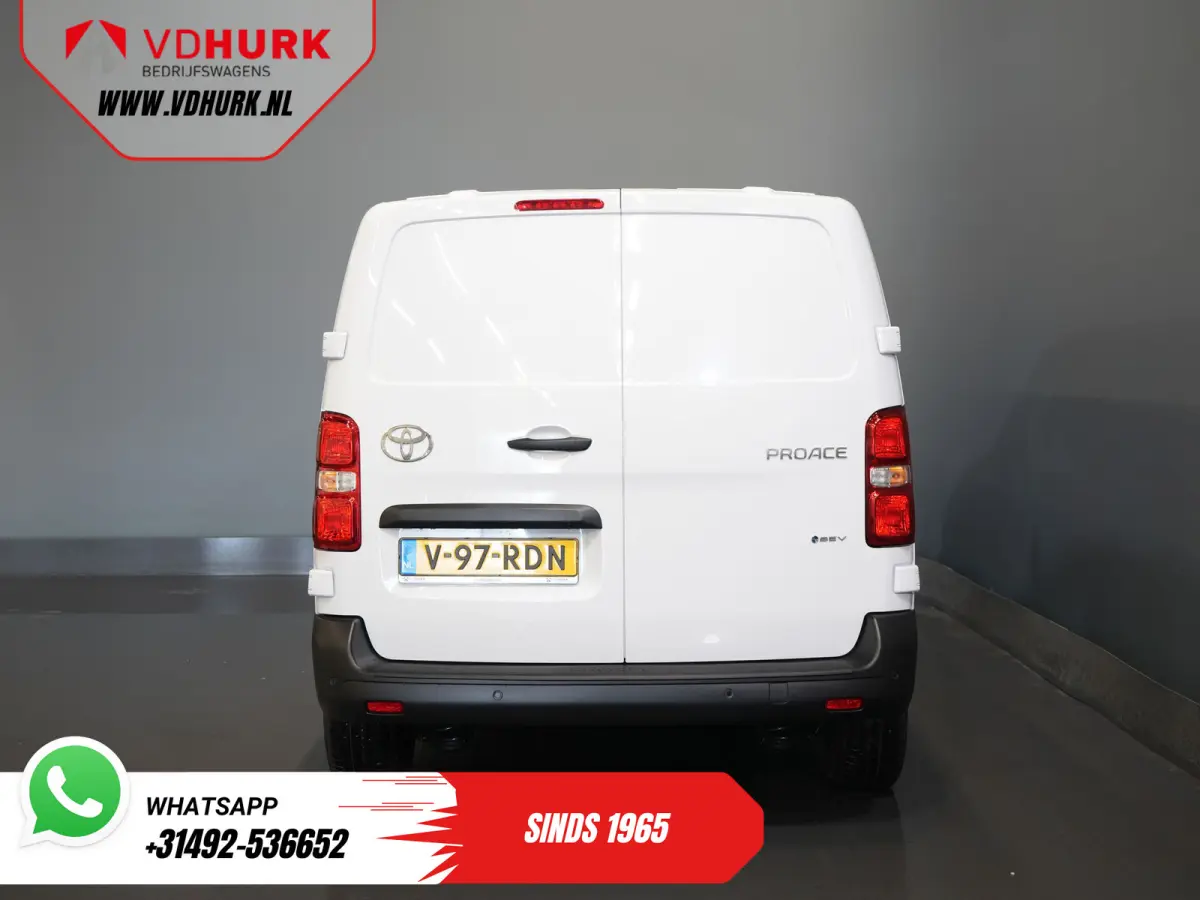 e-ProAce 230 km WLTP Adapt.Cruise/ Standkachel/ Stuurverw./ Carplay/ Airco/ Camera/ PDC