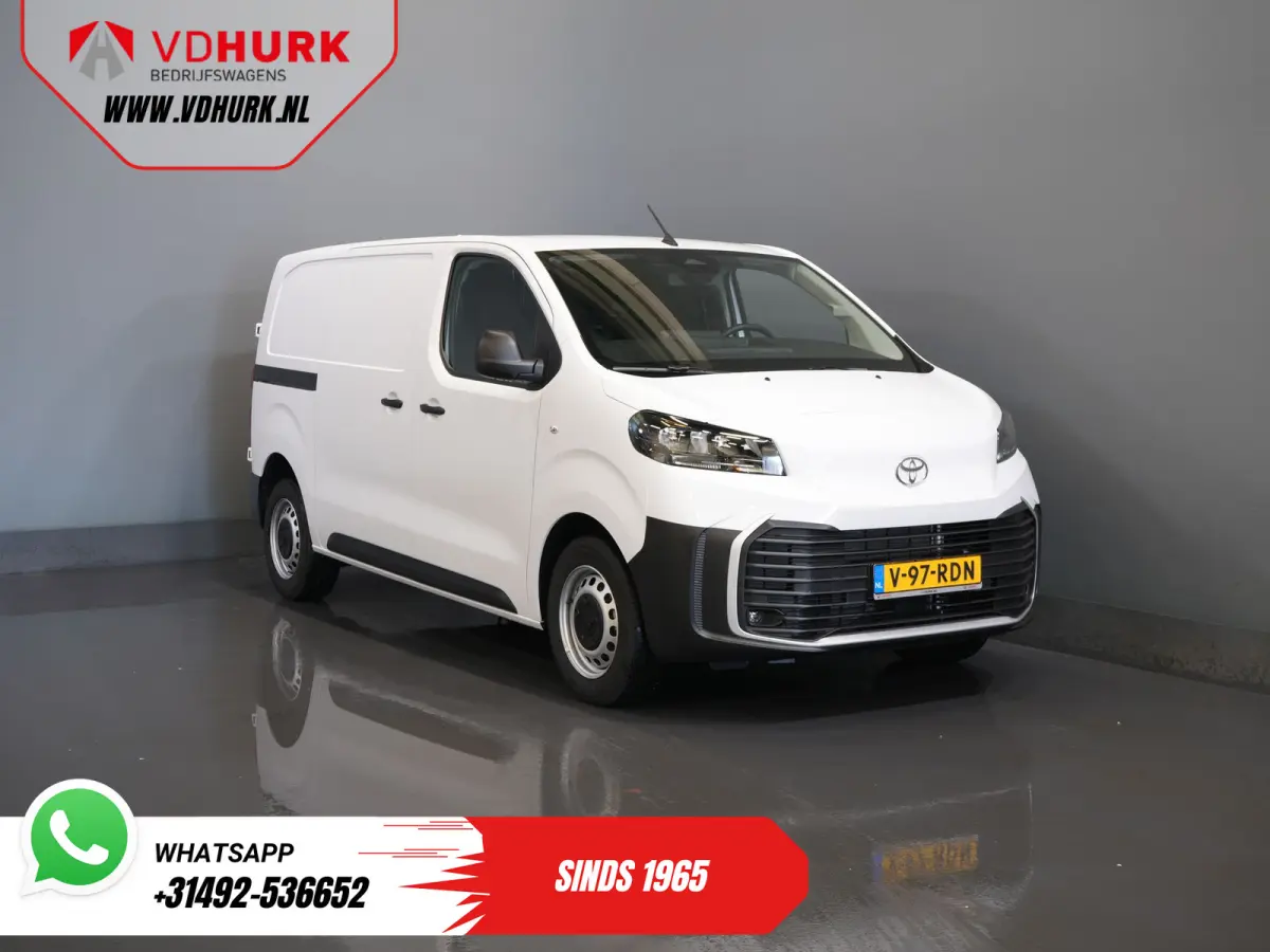 e-ProAce 230 km WLTP Adapt.Cruise/ Standkachel/ Stuurverw./ Carplay/ Airco/ Camera/ PDC