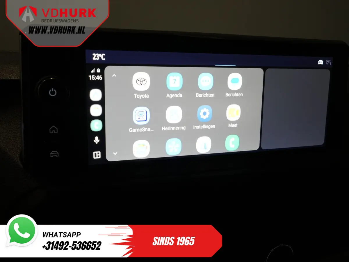 e-ProAce 230 km WLTP Adapt.Cruise/ Standkachel/ Stuurverw./ Carplay/ Airco/ Camera/ PDC