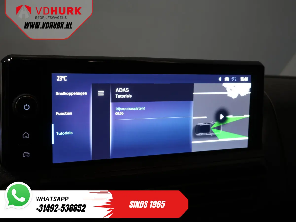 e-ProAce 230 km WLTP Adapt.Cruise/ Standkachel/ Stuurverw./ Carplay/ Airco/ Camera/ PDC