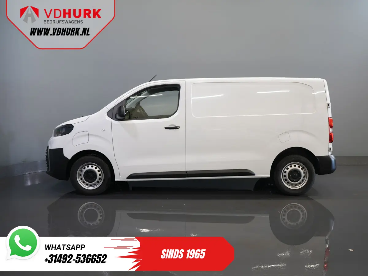 e-ProAce 230 km WLTP Adapt.Cruise/ Standkachel/ Stuurverw./ Carplay/ Airco/ Camera/ PDC