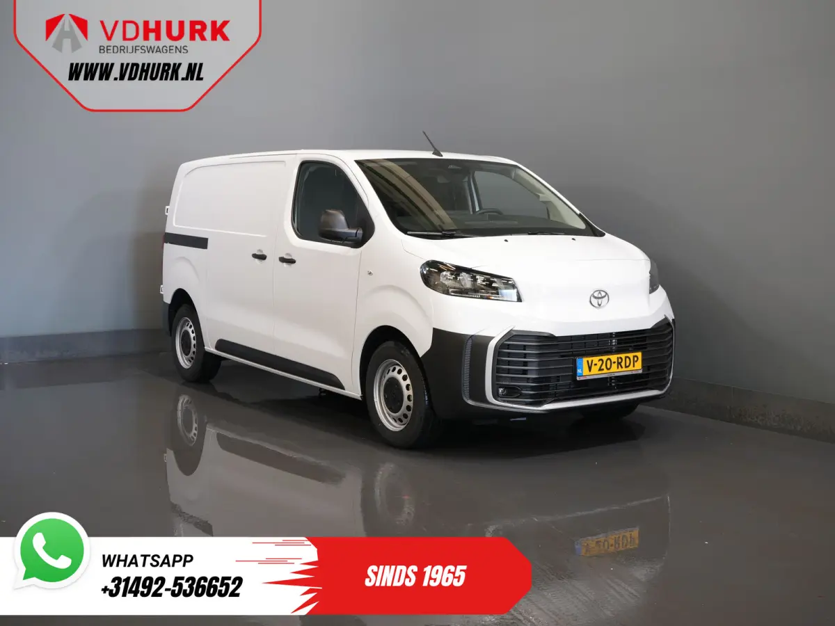 e-ProAce 230 km WLTP Adapt.Cruise/ Standkachel/ Stuurverw./ Carplay/ Airco/ Camera/ PDC