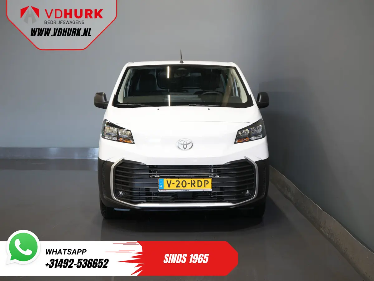 e-ProAce 230 km WLTP Adapt.Cruise/ Standkachel/ Stuurverw./ Carplay/ Airco/ Camera/ PDC