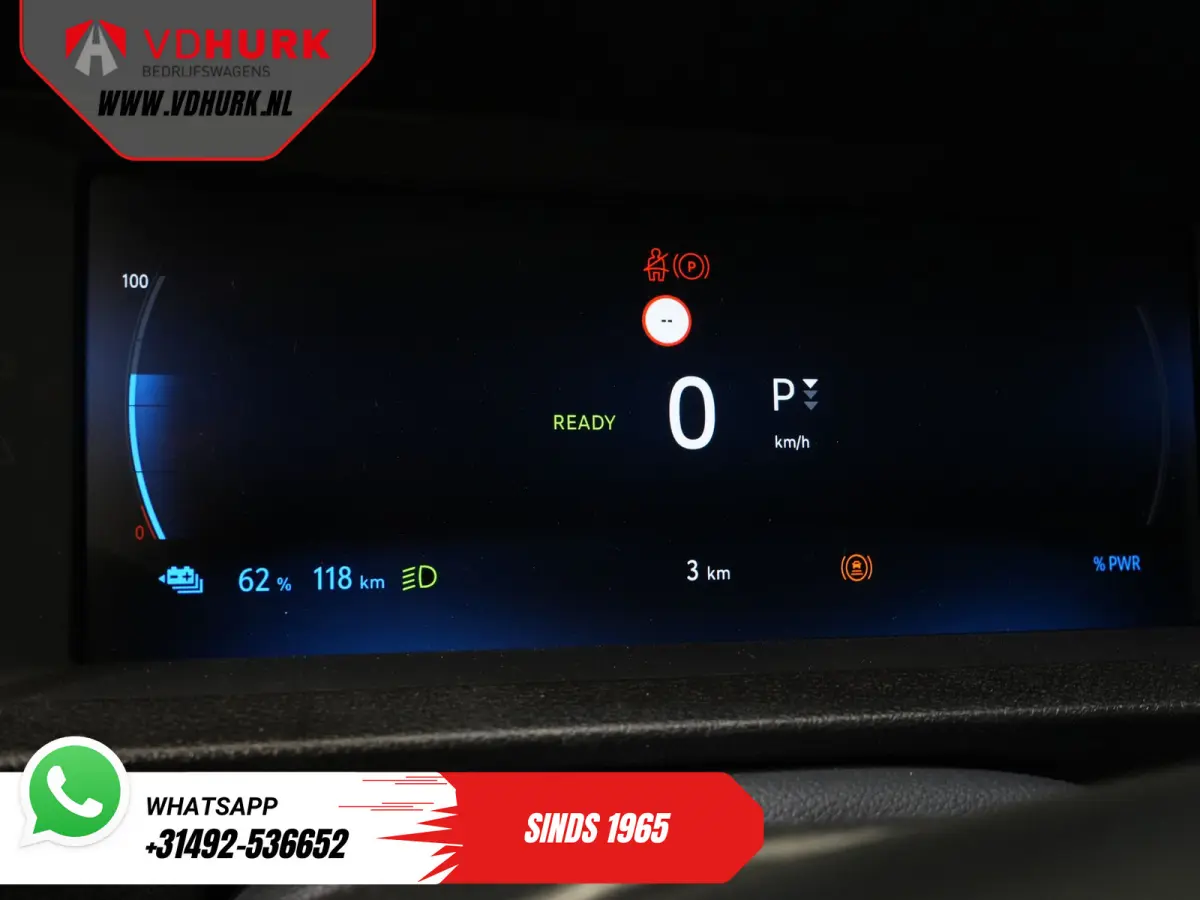 e-ProAce 230 km WLTP Adapt.Cruise/ Standkachel/ Stuurverw./ Carplay/ Airco/ Camera/ PDC