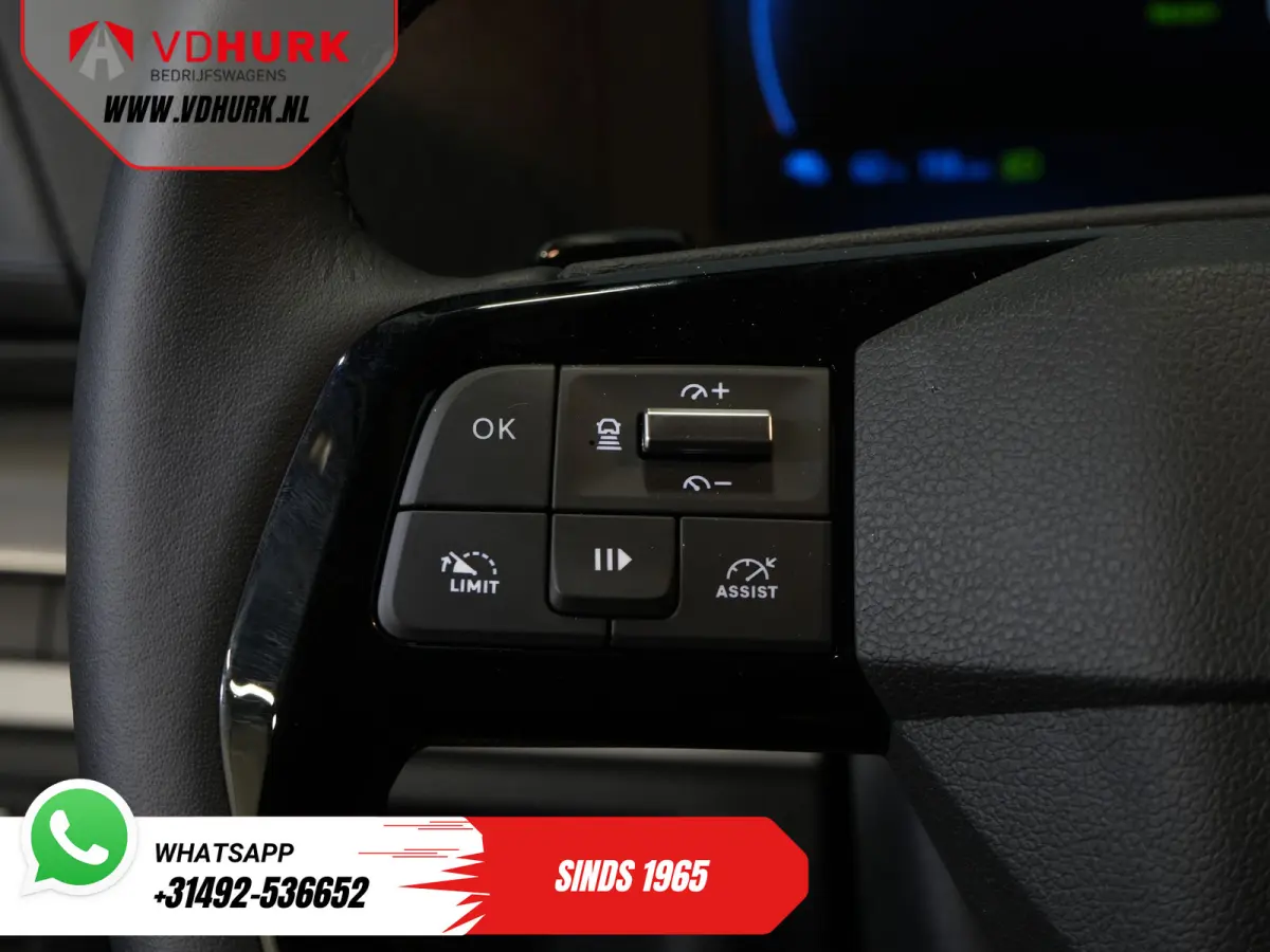 e-ProAce 230 km WLTP Adapt.Cruise/ Standkachel/ Stuurverw./ Carplay/ Airco/ Camera/ PDC
