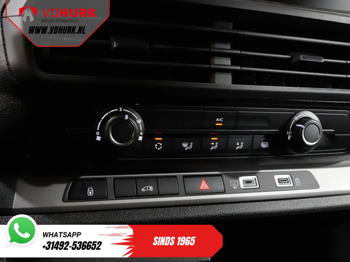 e-ProAce 230 km WLTP Adapt.Cruise/ Standkachel/ Stuurverw./ Carplay/ Airco/ Camera/ PDC