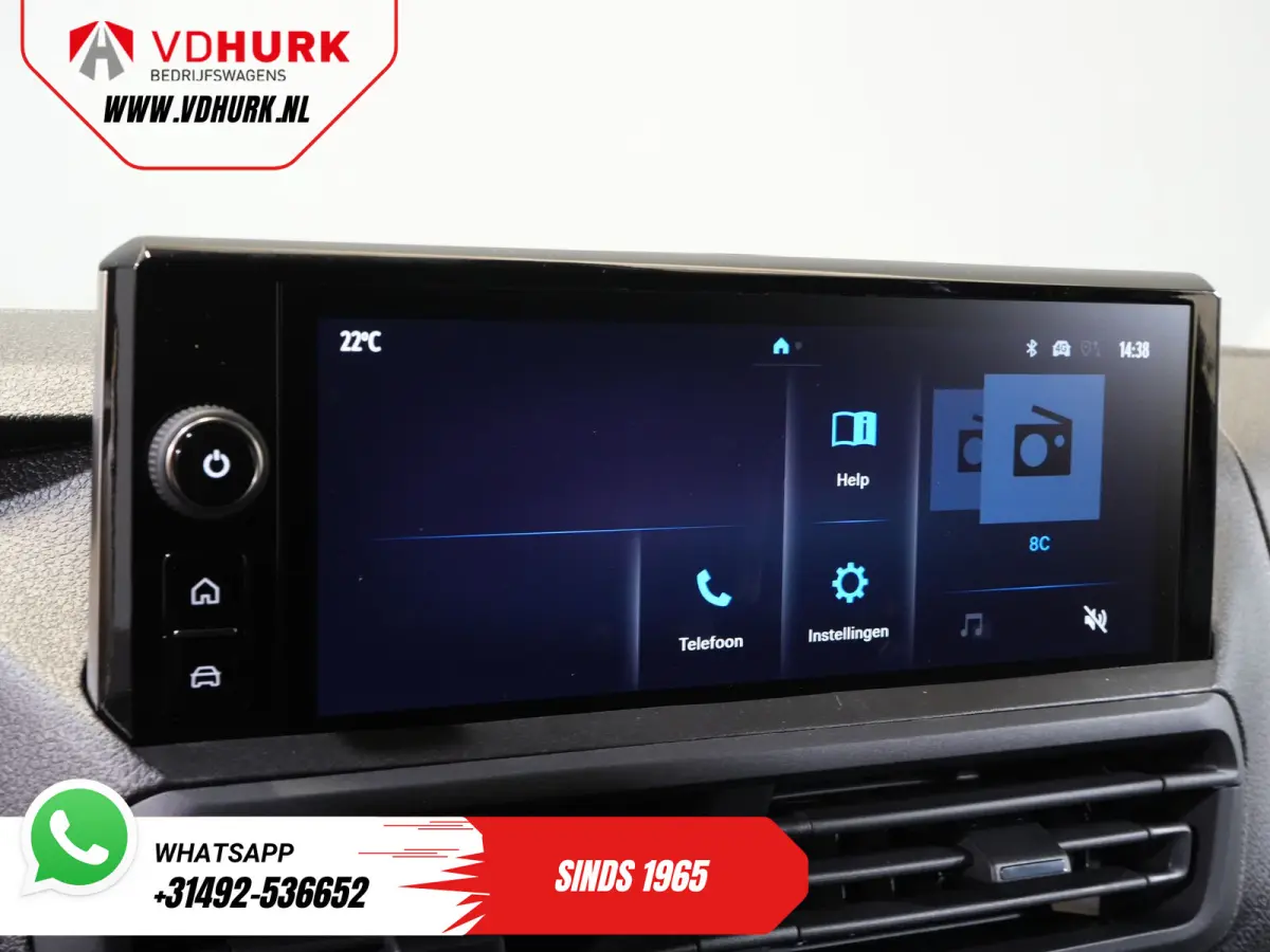 e-ProAce 230 km WLTP Adapt.Cruise/ Standkachel/ Stuurverw./ Carplay/ Airco/ Camera/ PDC