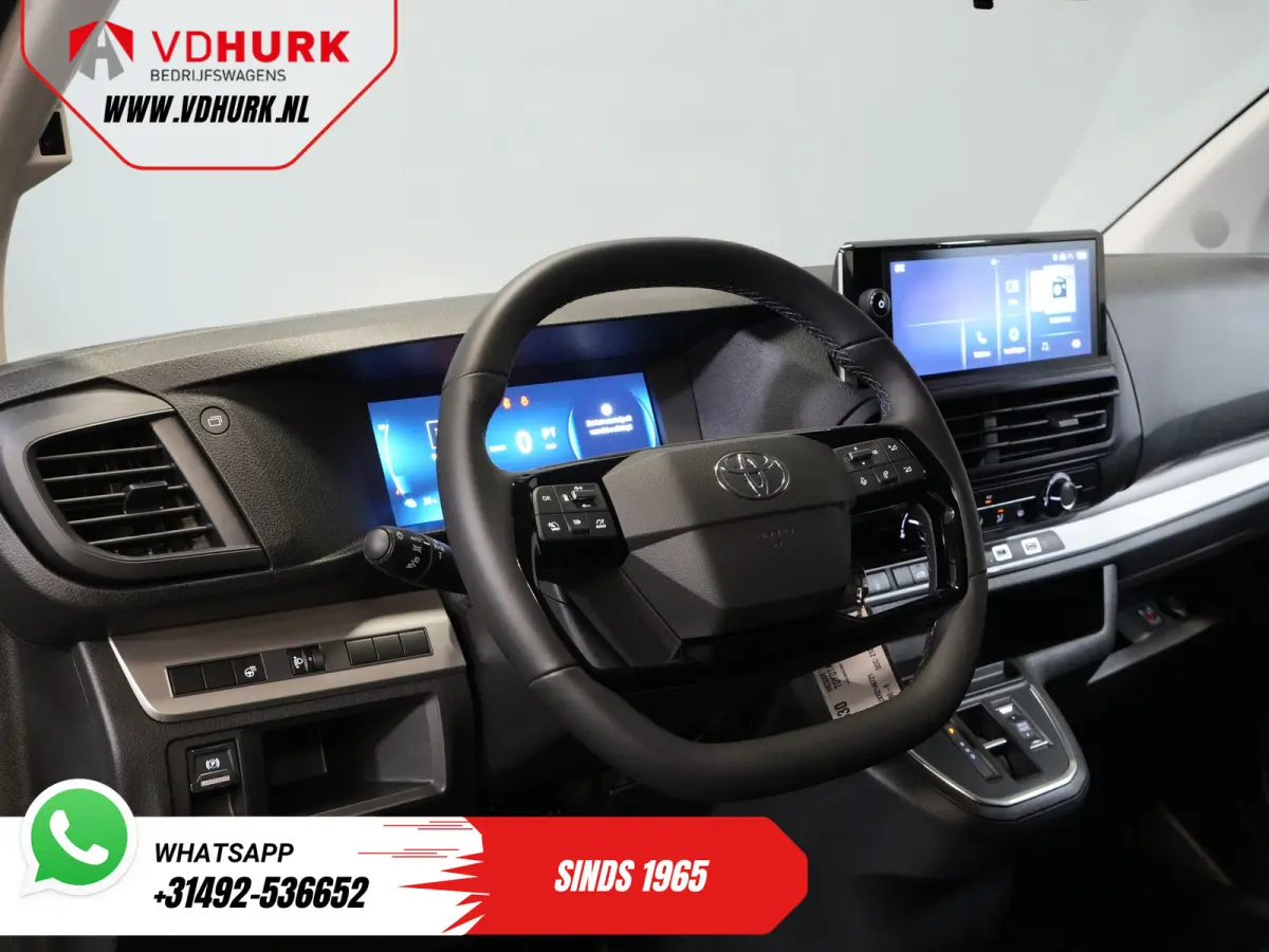 e-ProAce 230 km WLTP Adapt.Cruise/ Standkachel/ Stuurverw./ Carplay/ Airco/ Camera/ PDC