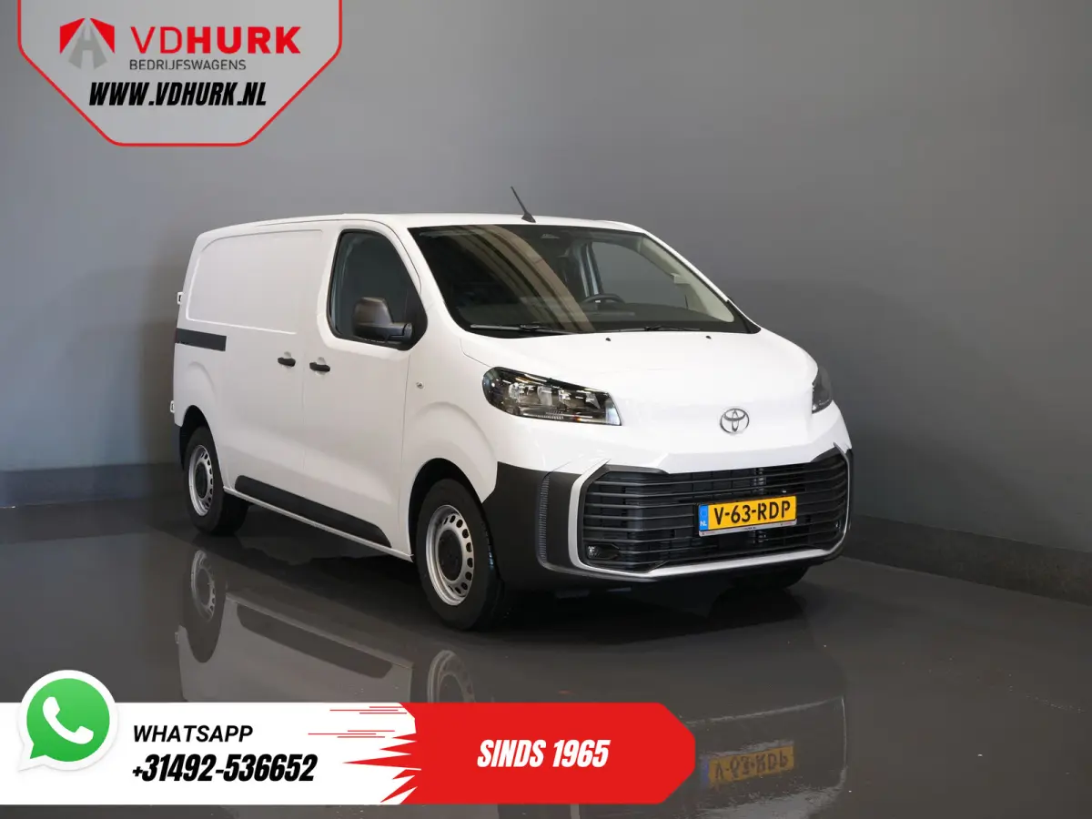 e-ProAce 230 km WLTP Adapt.Cruise/ Standkachel/ Stuurverw./ Carplay/ Airco/ Camera/ PDC