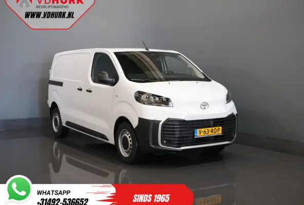 e-ProAce 230 km WLTP Adapt.Cruise/ Standkachel/ Stuurverw./ Carplay/ Airco/ Camera/ PDC