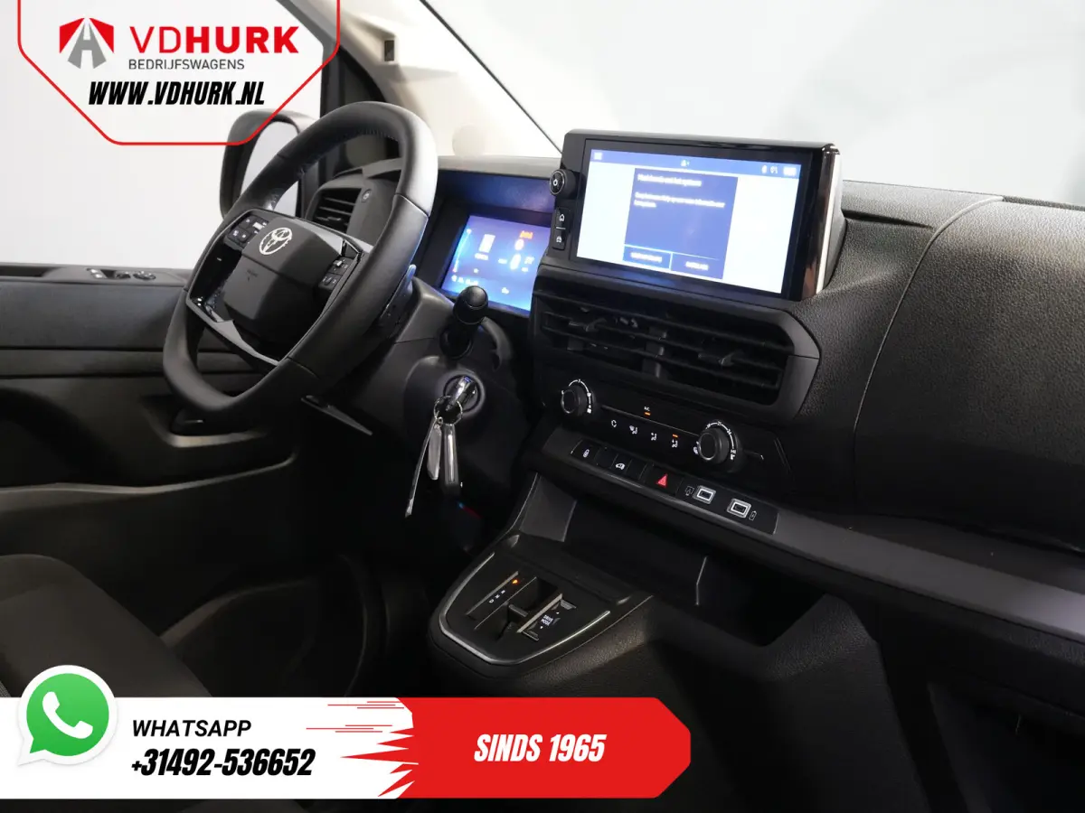 e-ProAce 230 km WLTP Adapt.Cruise/ Standkachel/ Stuurverw./ Carplay/ Airco/ Camera/ PDC