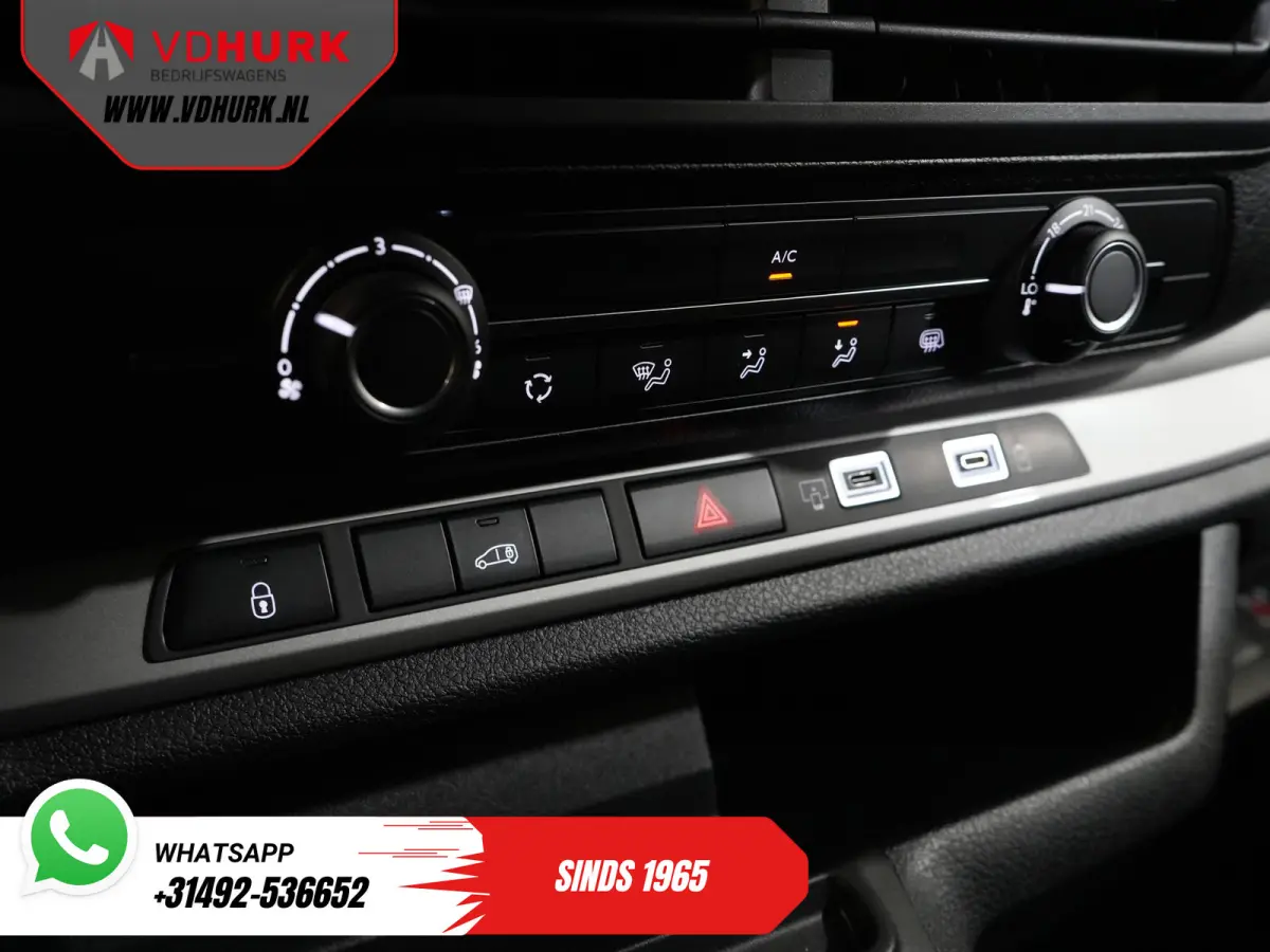 e-ProAce 230 km WLTP Adapt.Cruise/ Standkachel/ Stuurverw./ Carplay/ Airco/ Camera/ PDC