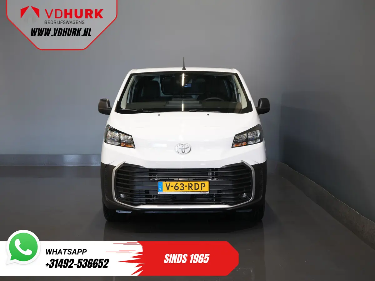 e-ProAce 230 km WLTP Adapt.Cruise/ Standkachel/ Stuurverw./ Carplay/ Airco/ Camera/ PDC