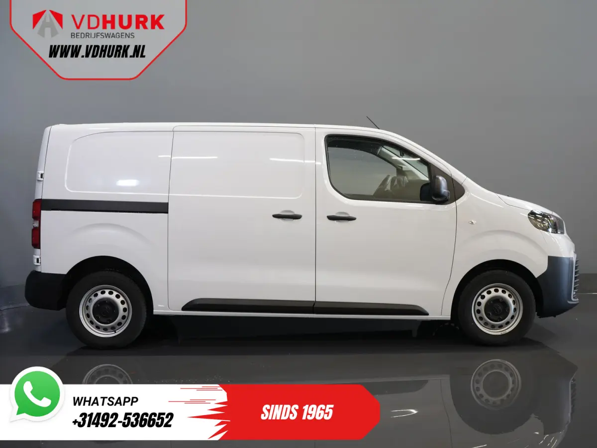 e-ProAce 230 km WLTP Adapt.Cruise/ Standkachel/ Stuurverw./ Carplay/ Airco/ Camera/ PDC